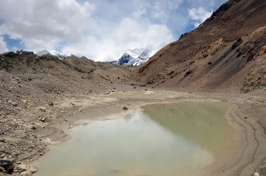 11 Small Lake Next To The Gasherbrum North Glacier At 4424m In China